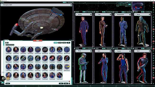 Fantasy Grounds - Star Trek Adventures: Enterprise Player Characters