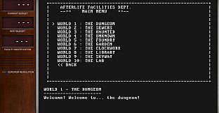Afterlife Facilities Department