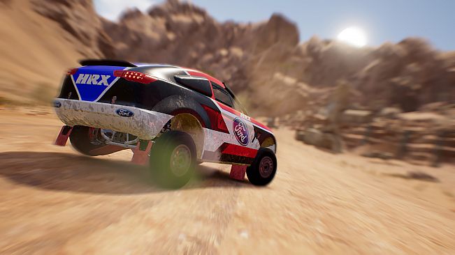 Gravel Free car Ford HRX