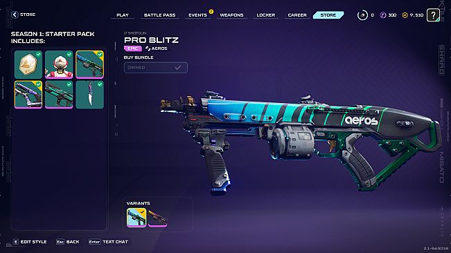 SPLITGATE: Arena Reloaded - Season 1: Starter Pack