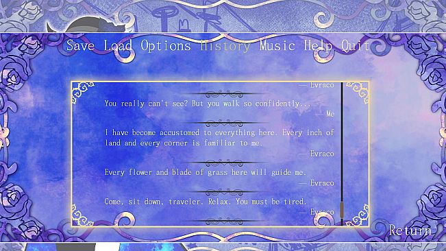 Days with Evraco: The Blind witch in Blue Forest