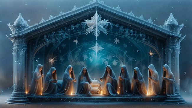 AI-VJ - Christmas Visuals