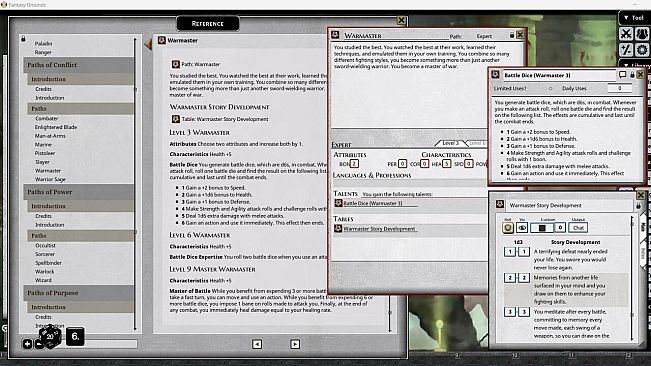 Fantasy Grounds - Shadow of the Demon Lord Expert Paths of Shadow Bundle