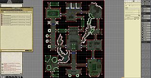 Fantasy Grounds - Pathfinder RPG - Pathfinder Flip-Mat - Thornkeep Dungeon 2-pack