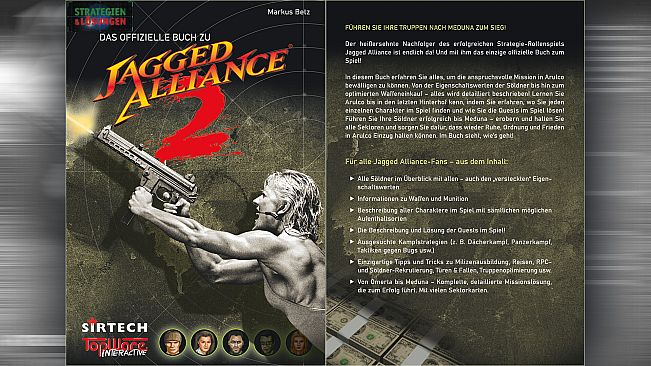 Jagged Alliance 2 - Deutsches Lösungsbuch (German Strategy Guide)