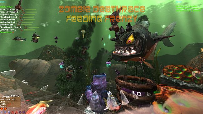 Zombie Deathrace Feeding Frenzy