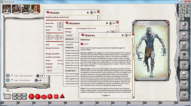 Fantasy Grounds - D&D Monster Pack - Undead