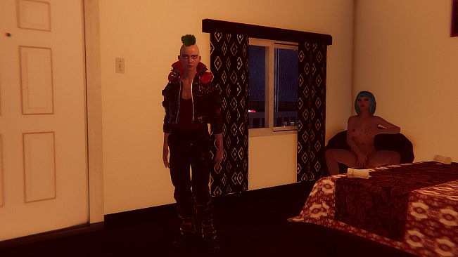 Cyberpunk men for Sex motel