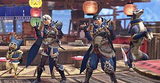 Monster Hunter Rise - "For the Fans" gesture set