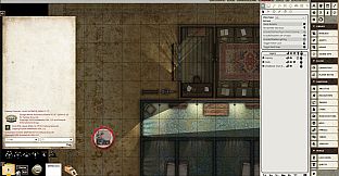 Fantasy Grounds - Deadlands: The Weird West: Map Pack 1: Grand Saloon