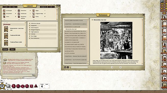 Fantasy Grounds - Tropicana Campaign Setting (Savage Worlds)