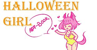 Halloween Girl - Art Book