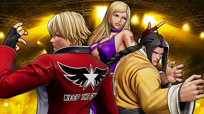 KOF XV DLC Characters "Team GAROU"