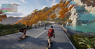 Longboard Skate Downhill Simulator