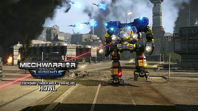 MechWarrior Online - Howl Legendary Mech Pack