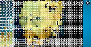 WORLD OF ART - learn with JIGSAW PUZZLES: PIXEL ART BY NUMBERS