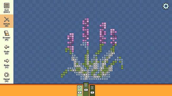 Pixel Cross Stitch - Flower Miniatures Pack 2