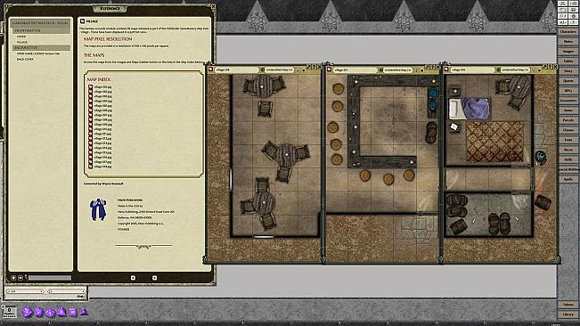 Fantasy Grounds - GameMastery Map Pack: Village