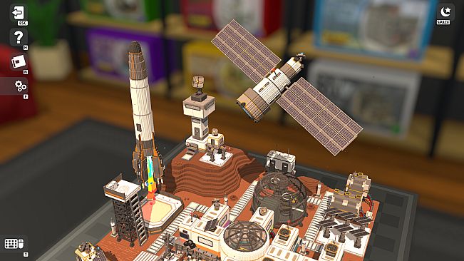 Diorama Builder - Mars Colony