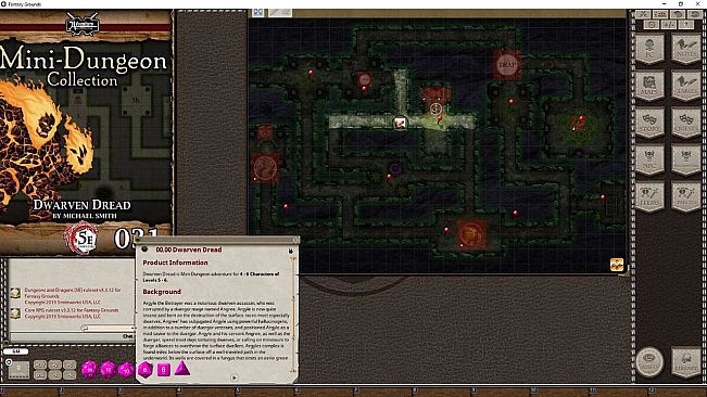 Fantasy Grounds - Mini-Dungeons Bundle #031-035