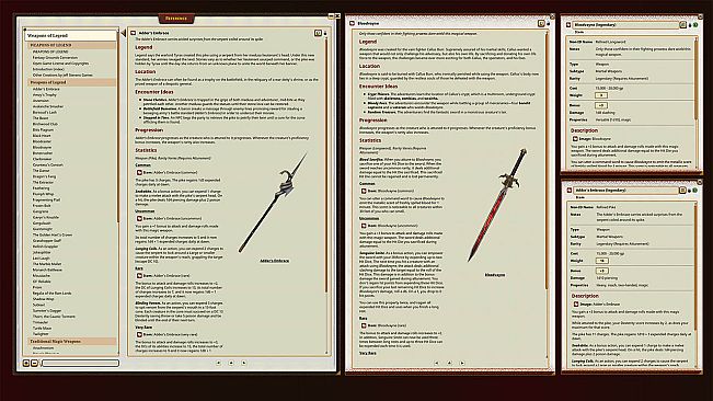 Fantasy Grounds - Weapons of Legend for 5th Edition
