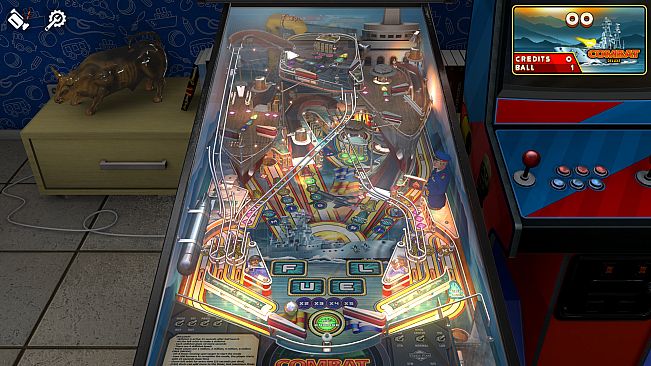 Zaccaria Pinball - Combat Deluxe Pinball Table