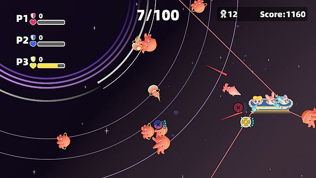 Unanchored Spaceshooting