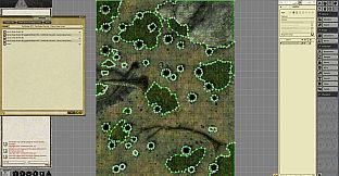 Fantasy Grounds - Pathfinder RPG - Pathfinder Flip-Mat - Classic Deep Forest