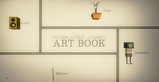 Quadrilateral Cowboy Art Book