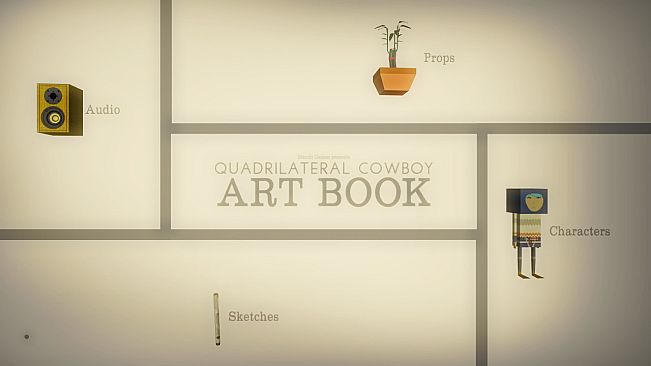 Quadrilateral Cowboy Art Book