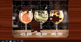 Jigsaw Puzzle World - Bar Drinks