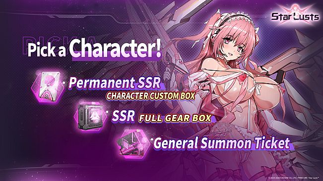 Star Lusts: SSR Character Selection Special Bundle