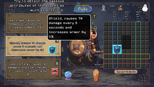 Monsters in Moonlight: Block Braw