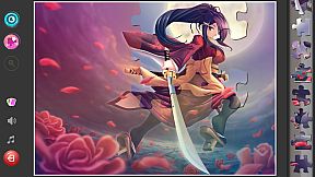 Anime Girls Jigsaw Puzzles