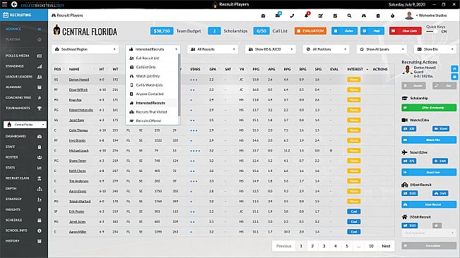 Draft Day Sports: College Basketball 2021