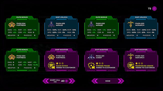 PhaigeX: Hyperspace Survivors