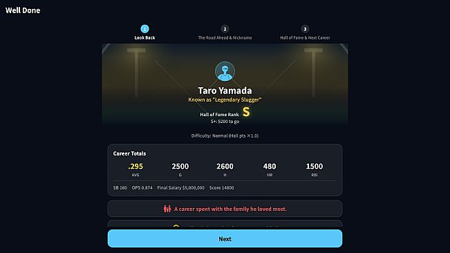 Baseball Life - Career Sim
