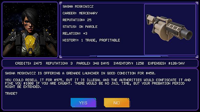 Black Market Space Station Shop Simulator