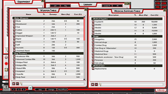 Fantasy Grounds - Traveller Mongoose 1E Ruleset (Traveller 1E Mongoose)