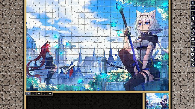 Pixel Puzzles Illustrations & Anime - Jigsaw Pack: Neko