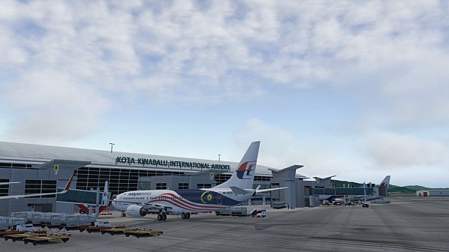 X-Plane 11 - Add-on: JustAsia - WBKK - Kota Kinabalu Airport