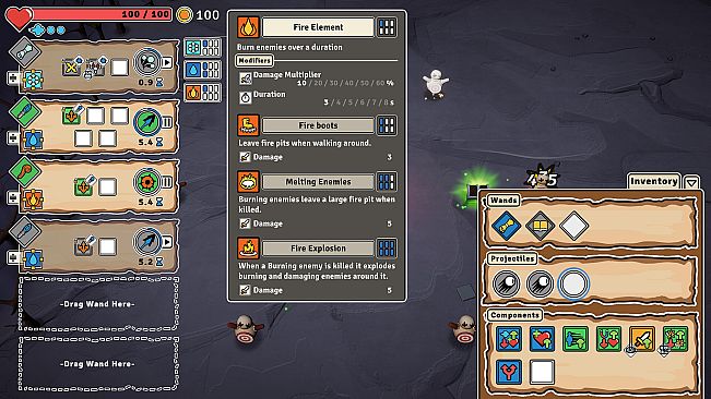 Wandness: WandCraft Survivor