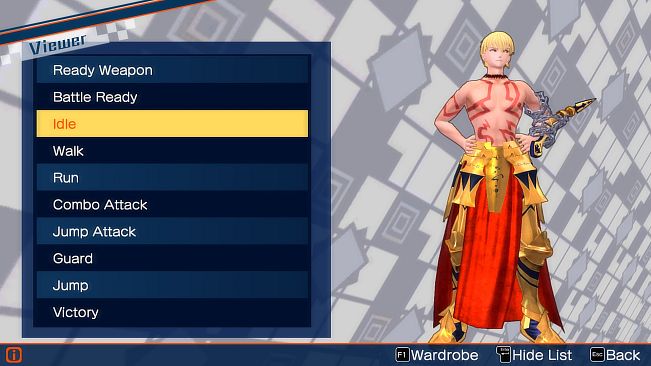 Fate/EXTELLA - Original Mythic Outfit