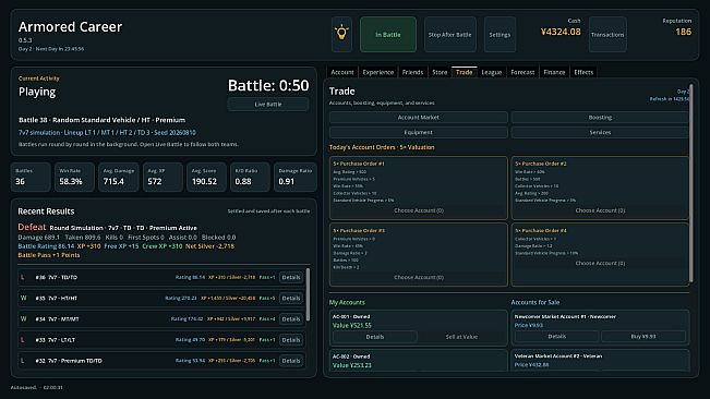 Armored Career