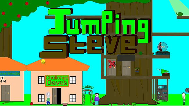 Jumping Steve