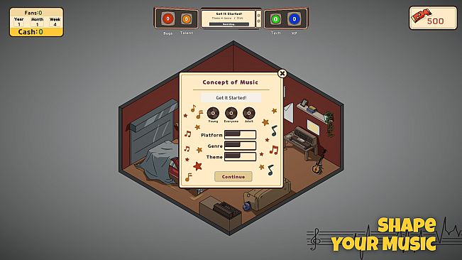 Music Producer Tycoon