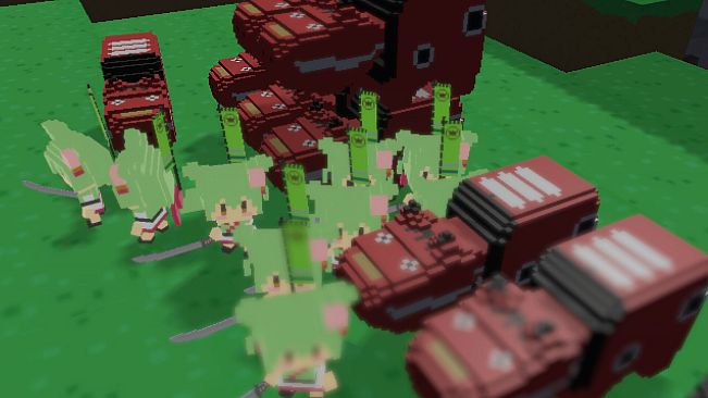 Voxel Zundamon Castle