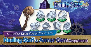 DEMON GAZE EXTRA - Healing Staff & Armor Gem Assortment