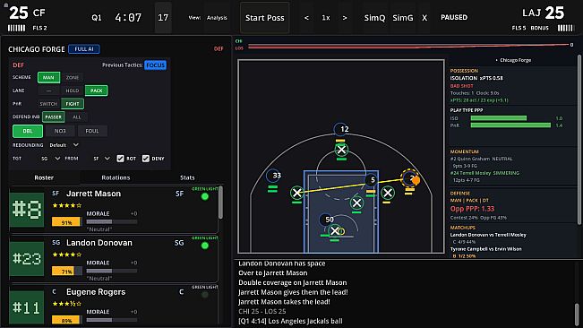 Hardwood Basketball Manager