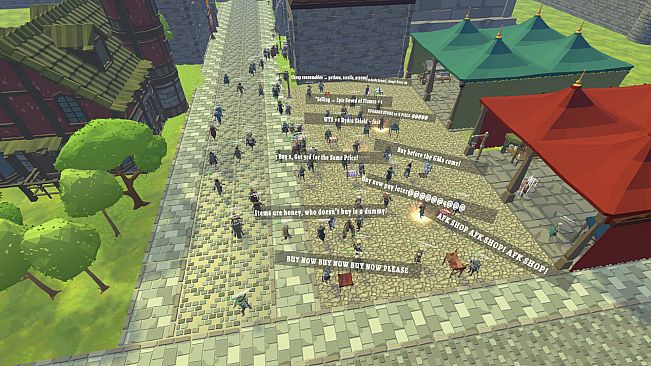 MMORPG NPC Simulator